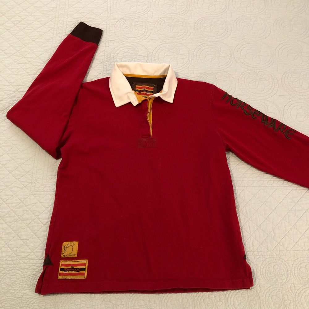 Horseware Ireland rugby polo shirt. Size medium.